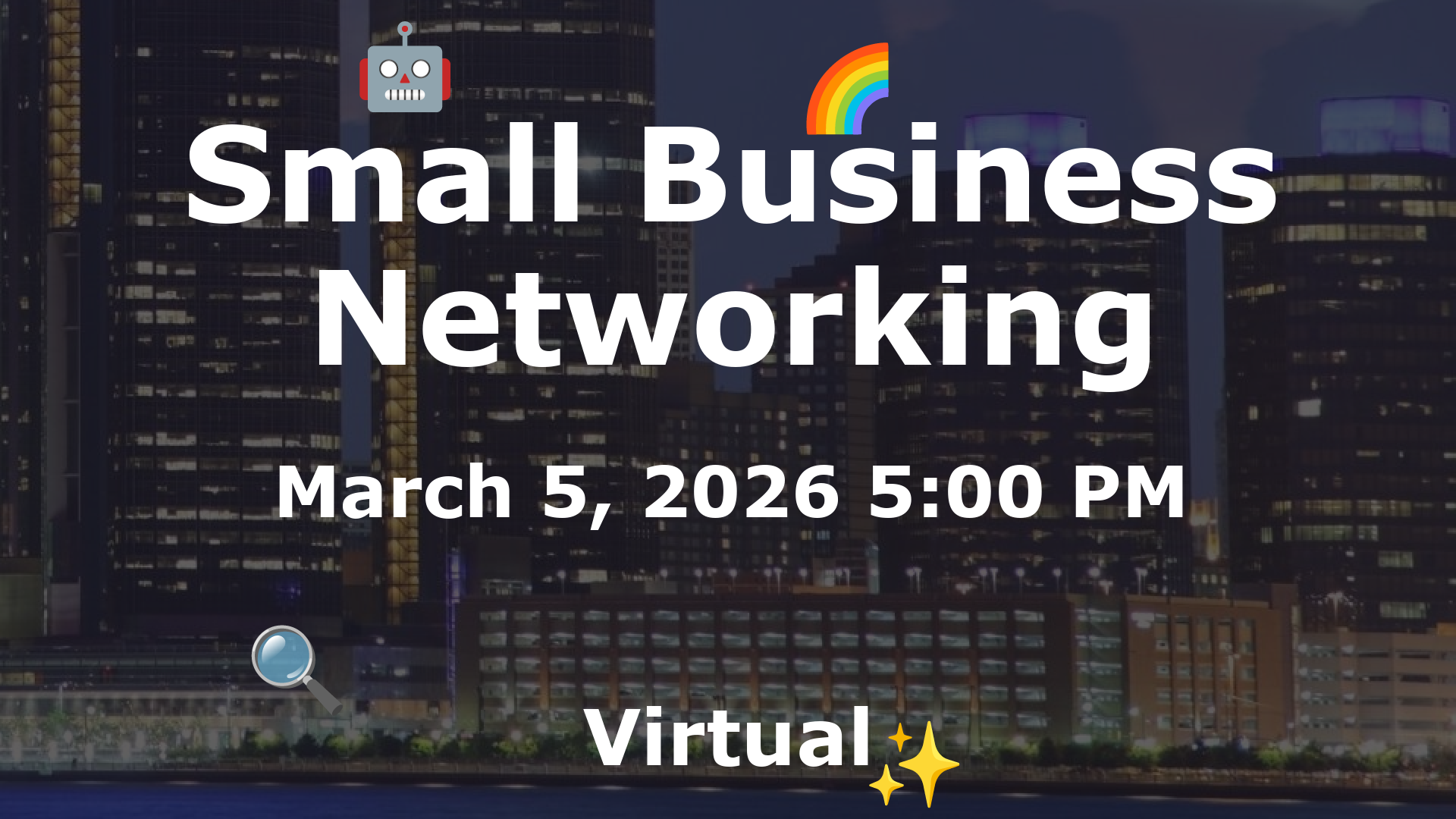 Small Business Networking event image